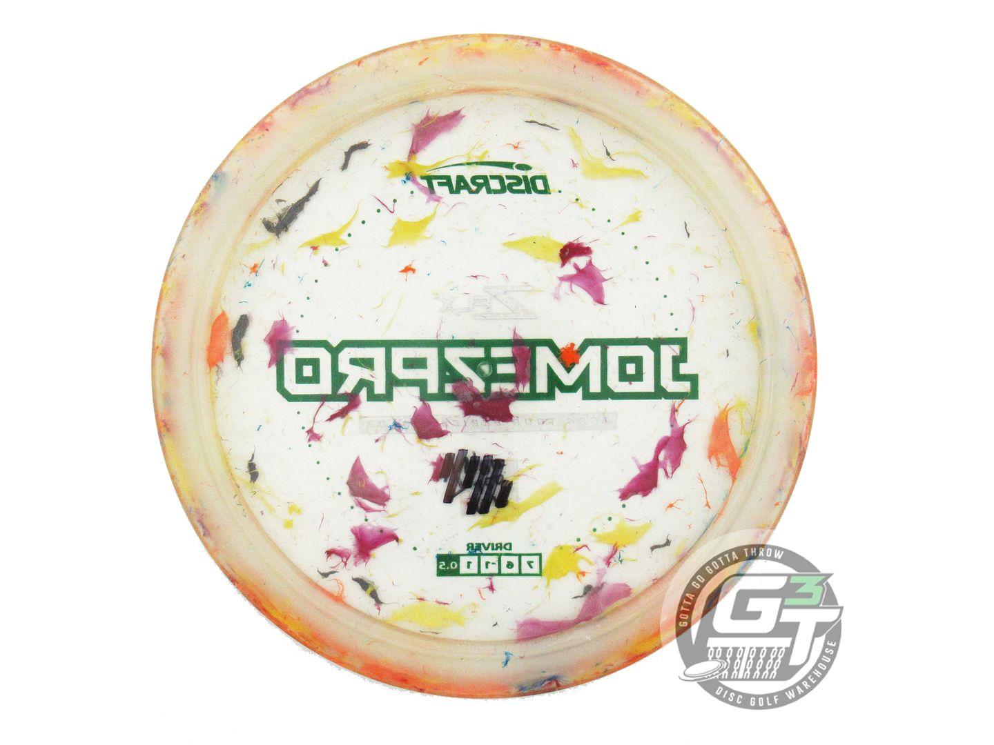 USED Discraft [JOMEZ] Jawbreaker Z FLX Cicada 175g Green Stamp Driver Golf Disc