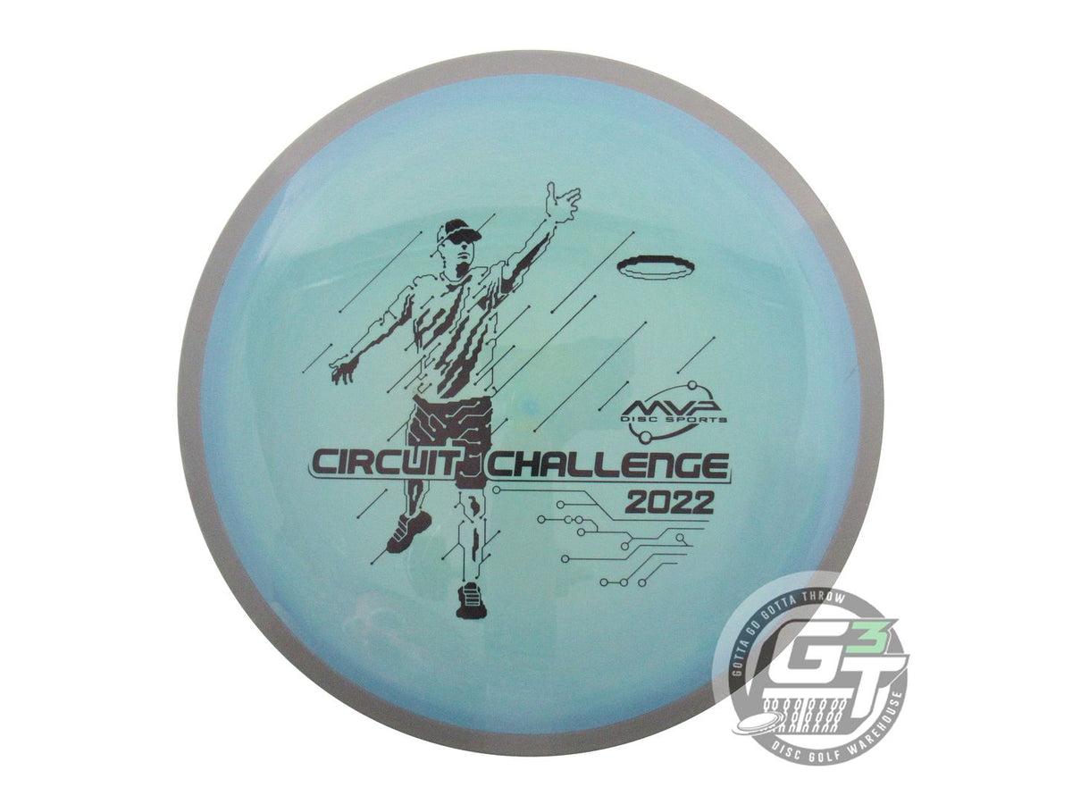 USED Axiom Discs Neutron Rhythm 174g Blue Gray Rim Distance Driver Golf Disc