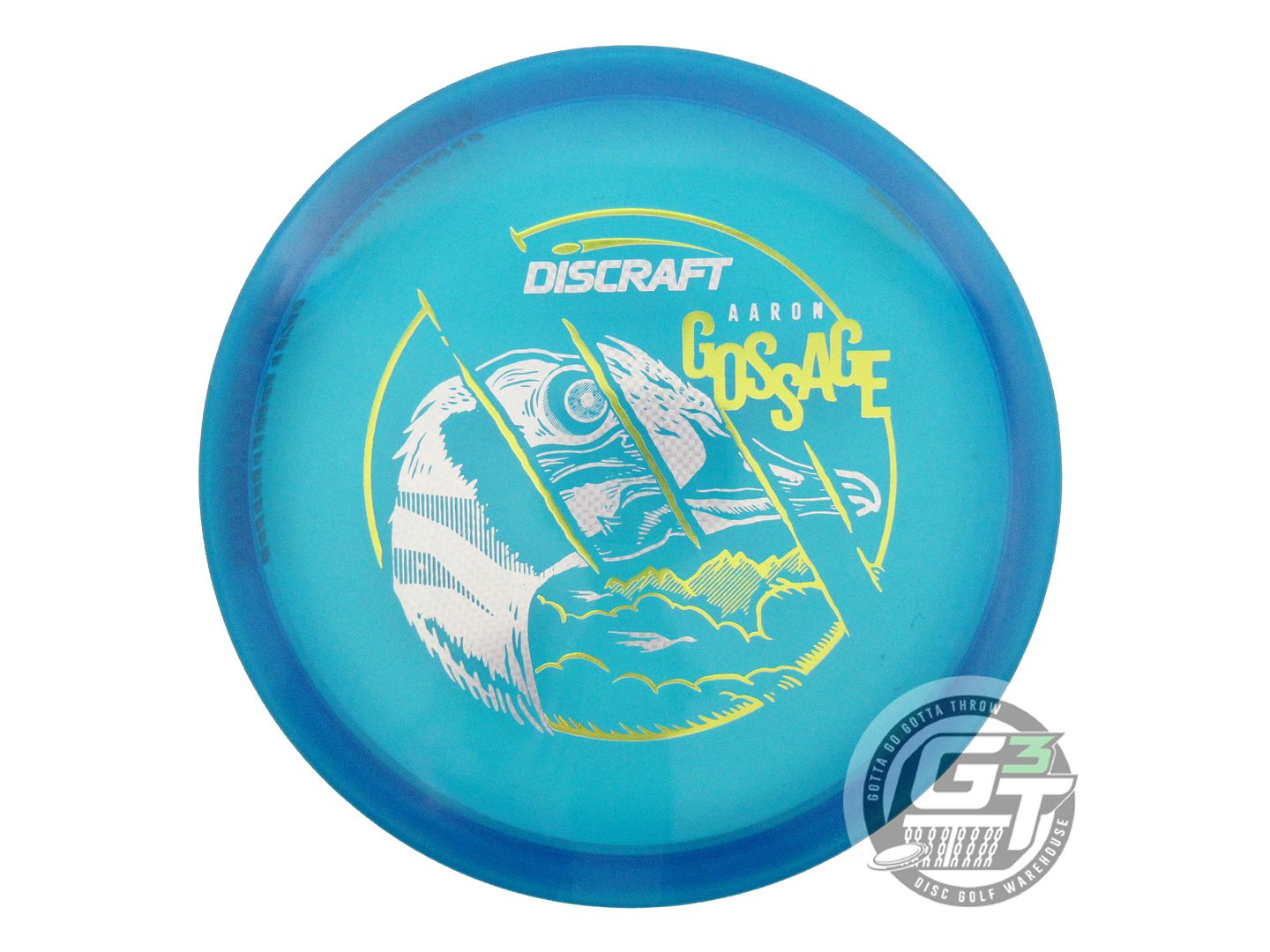 USED Discraft [GOOSAGE] CryZtal Buzzz OS 178g Blue Midrange Golf Disc