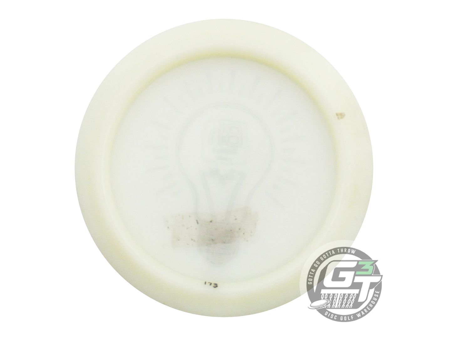 USED Loft Discs Gamma Solid Glow Bohrium 173g Green Glitter Foil Driver Disc