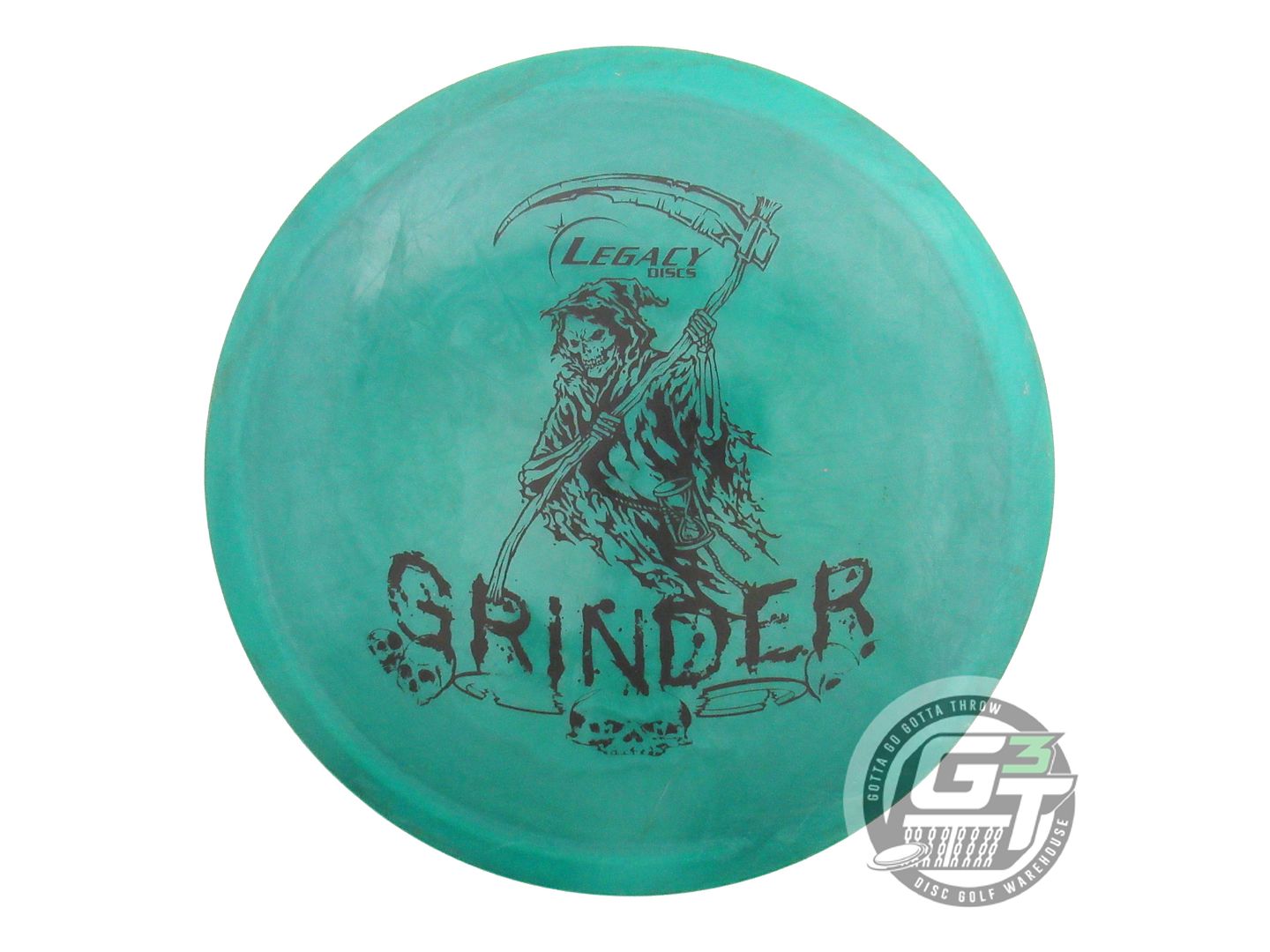 USED Legacy Discs X-OUT Icon Patriot 174g Green Fairway Driver Golf Disc