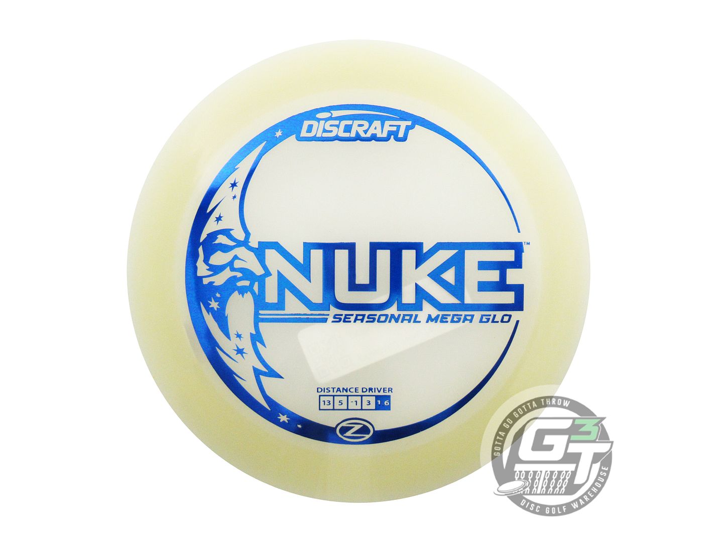Discraft Seasonal Mega Glo Z Nuke Distance Driver Golf Disc (Individually Listed)