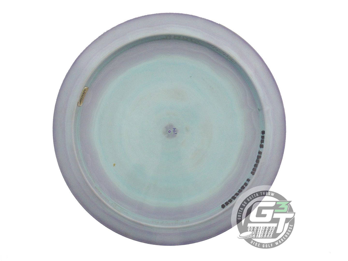 USED Discraft ESP Thrasher 174g Purple-Seafoam Bubble Foil Distance Driver Disc