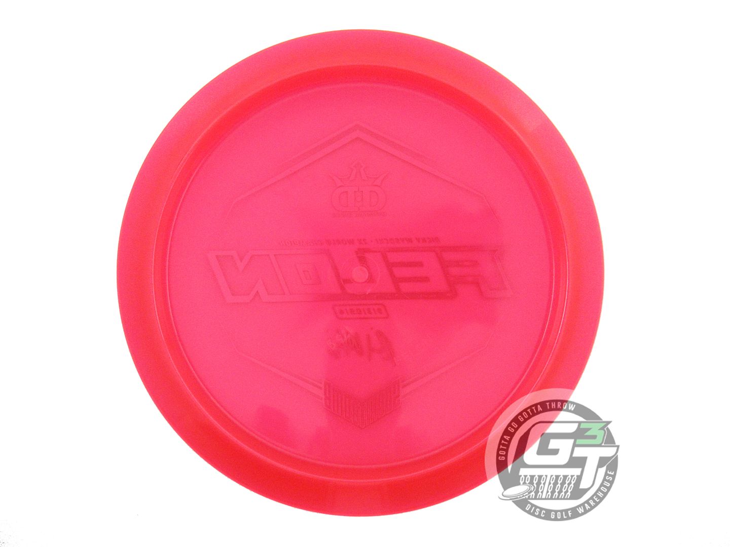 NOS Dynamic Discs [WYSOCKI] Glimmer Lucid Ice Felon 173g Red Fairway Driver Disc