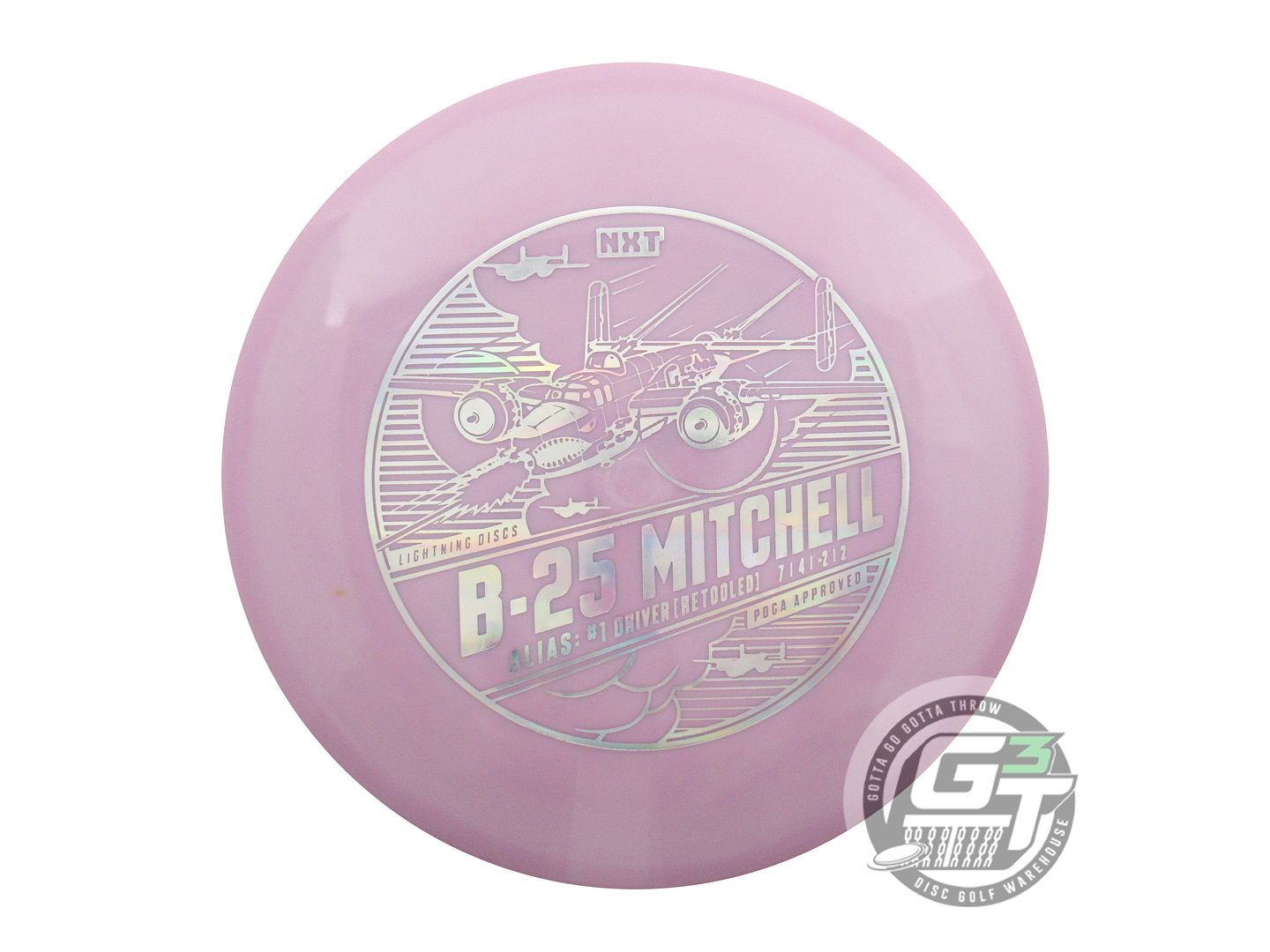 Lightning NXT B-25 Mitchell #1 Driver [Retool] Fairway Driver Golf Disc (Individually Listed)
