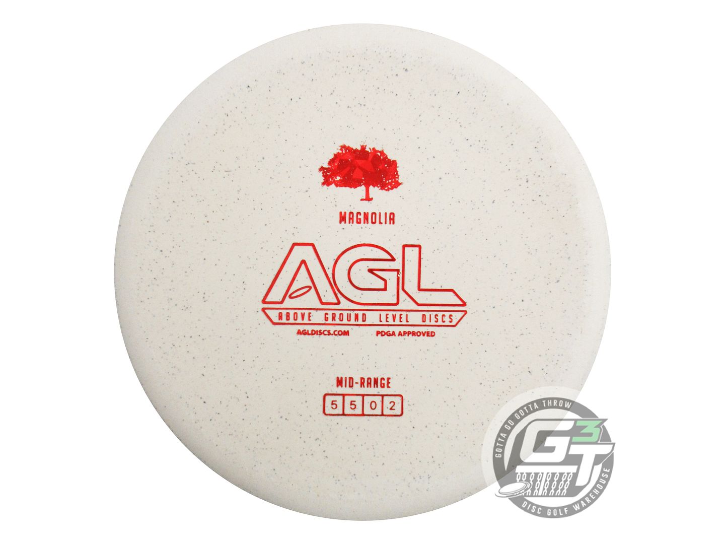 Above Ground Level Hemp Woodland Magnolia Midrange Golf Disc (Individually Listed)