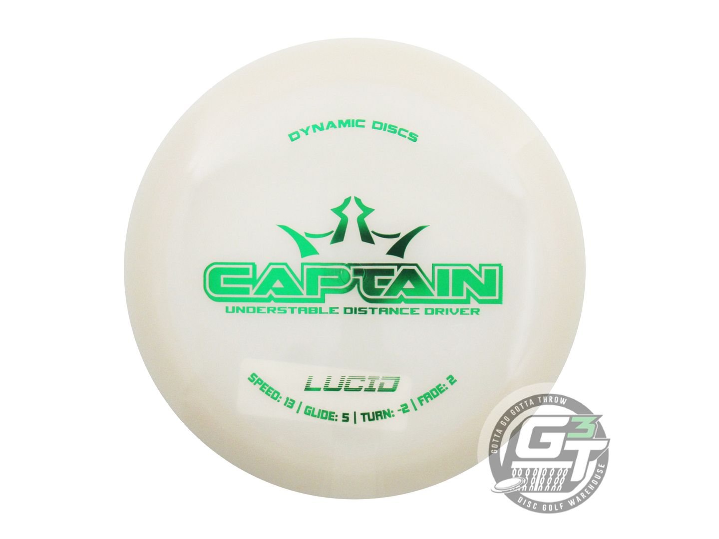 Dynamic Discs Lucid Captain Distance Driver Golf Disc (Individually Listed) - Gotta Go Gotta Throw