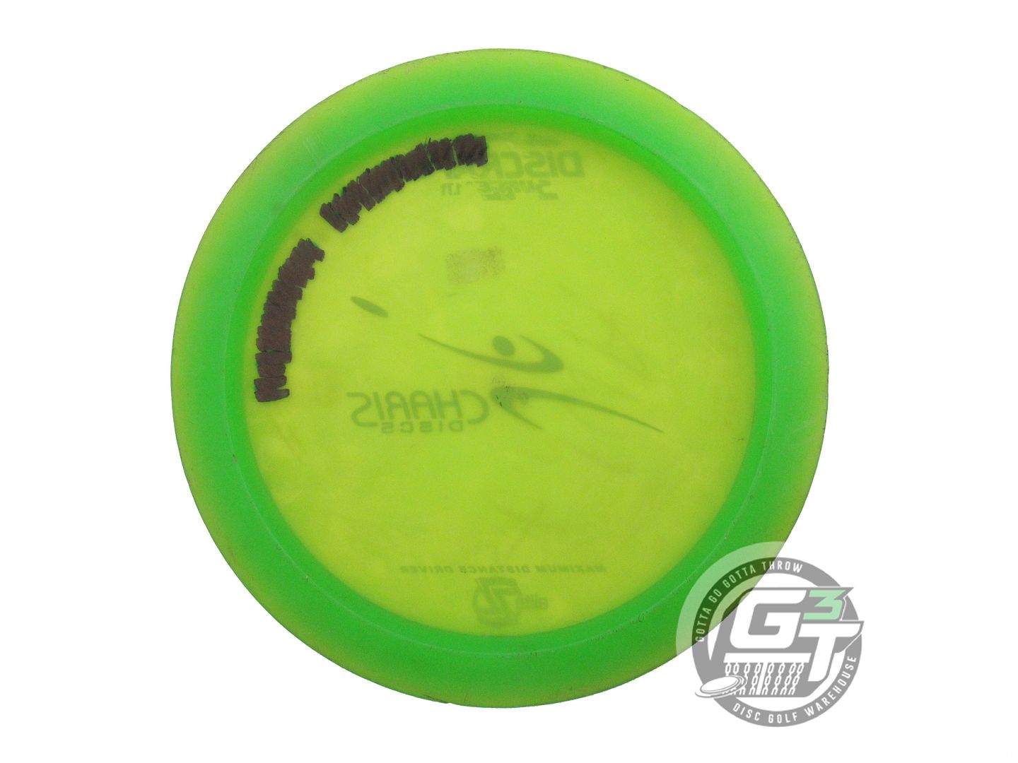 USED Discraft Elite Z Surge 171g Green White Stamp PFN Distance Driver Golf Disc