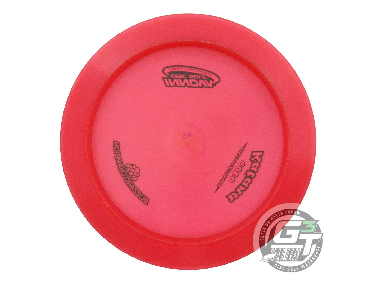 USED Innova Blizzard Katana 159g Red Black Stamp Distance Driver Golf Disc