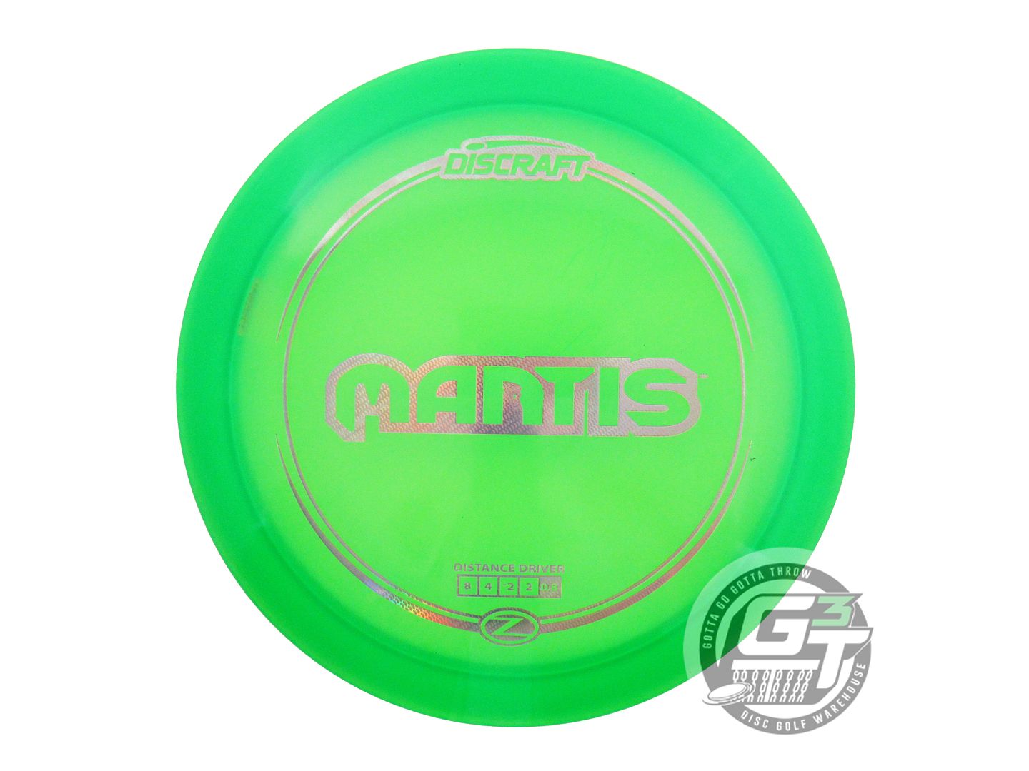 NOS Discraft Z Mantis 174g Green Copper Foil Fairway Driver Golf Disc