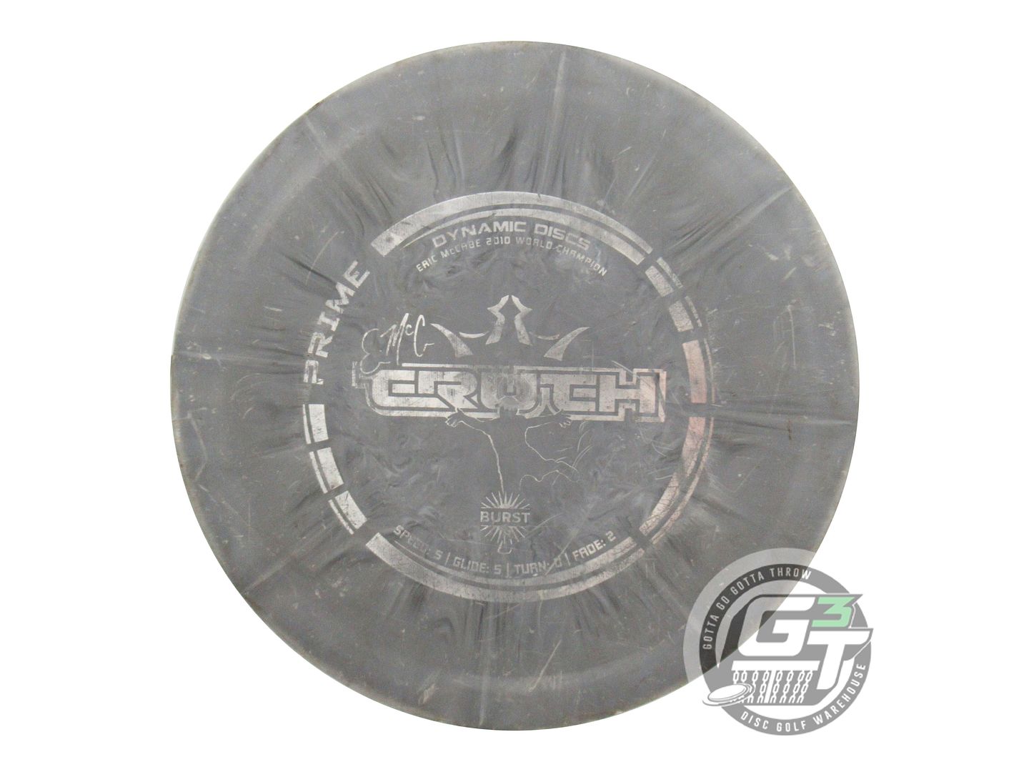 USED Dynamic Discs Prime Burst EMAC Truth 177g Gray Silver Foil Midrange Disc