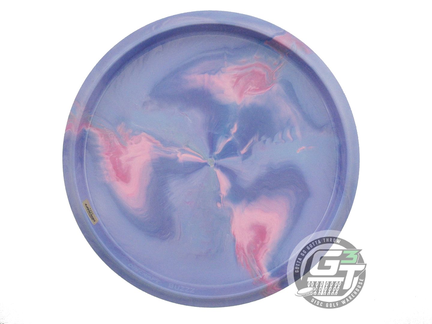 NOS Discraft [DICKERSON] ESP Buzzz 179g Purp-Pink Zebra Foil Midrange Golf Disc