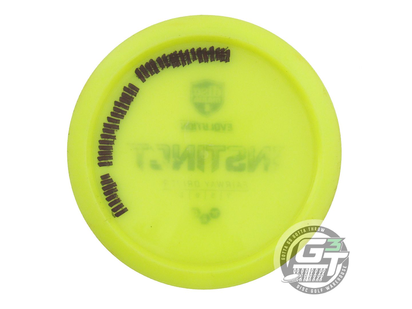 USED DiscMania Neo Instinct 173g Yellow Blue Foil Fairway Driver Golf Disc