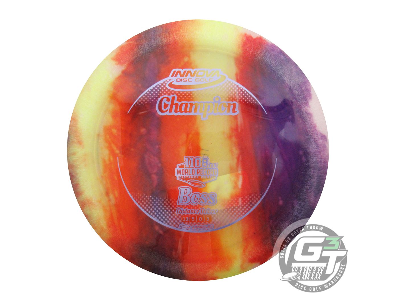 Innova I-Dye Champion Boss Distance Driver Golf Disc (Individually Listed)