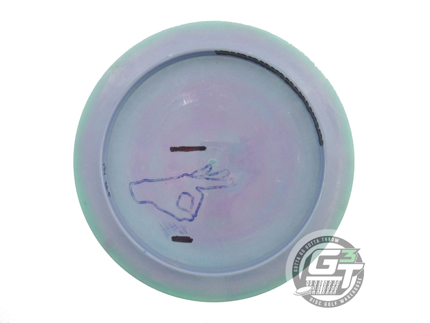 USED Prodigy Discs 500 Spectrum D2 174g Seafoam-Purple Distance Driver Golf Disc