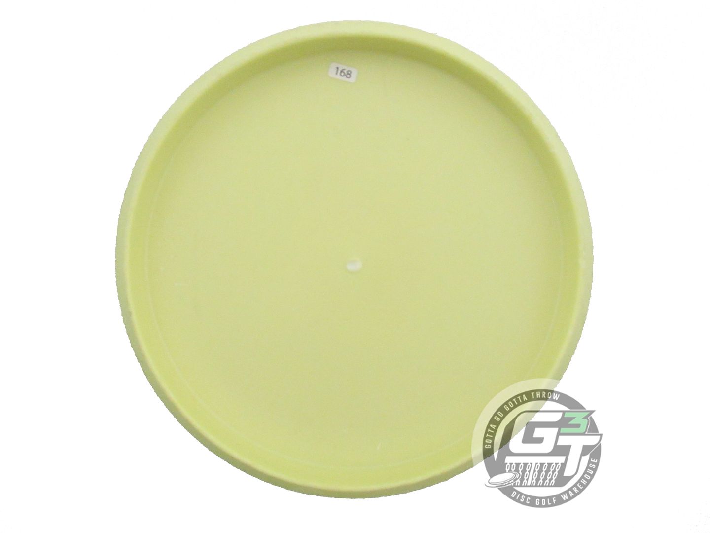 USED Streamline Discs Electron Firm Pilot 168g Yellow Putter Golf Disc