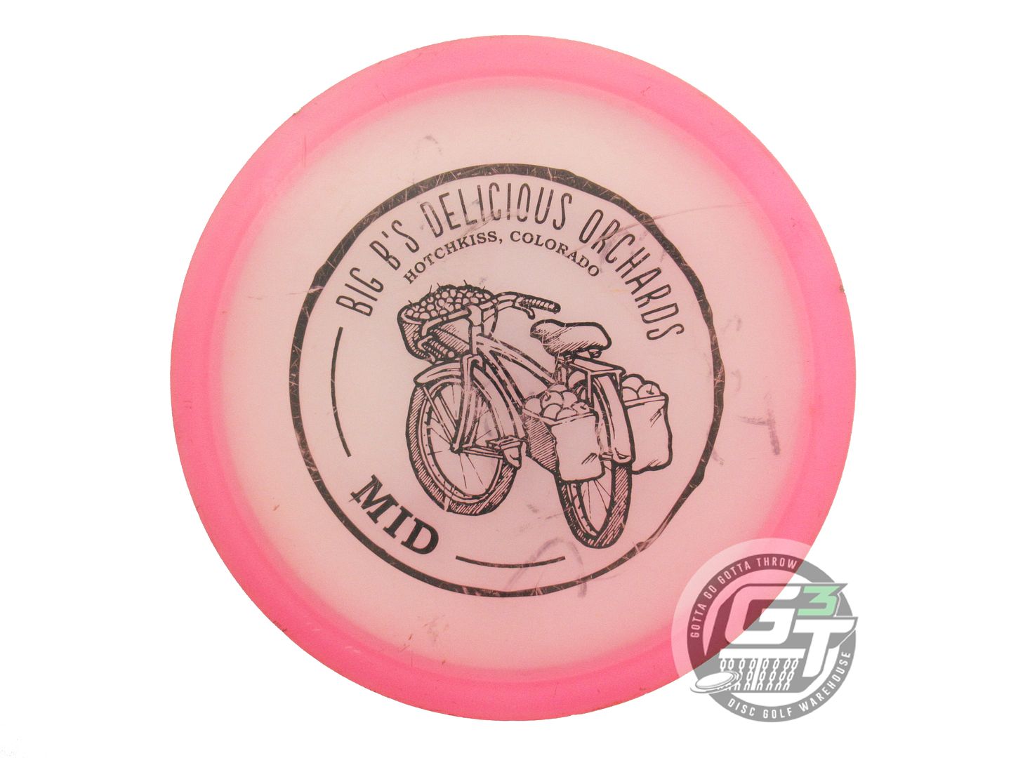 USED Dynamic Discs Lucid EMAC Truth 177g Pink Black Stamp Midrange Golf Disc