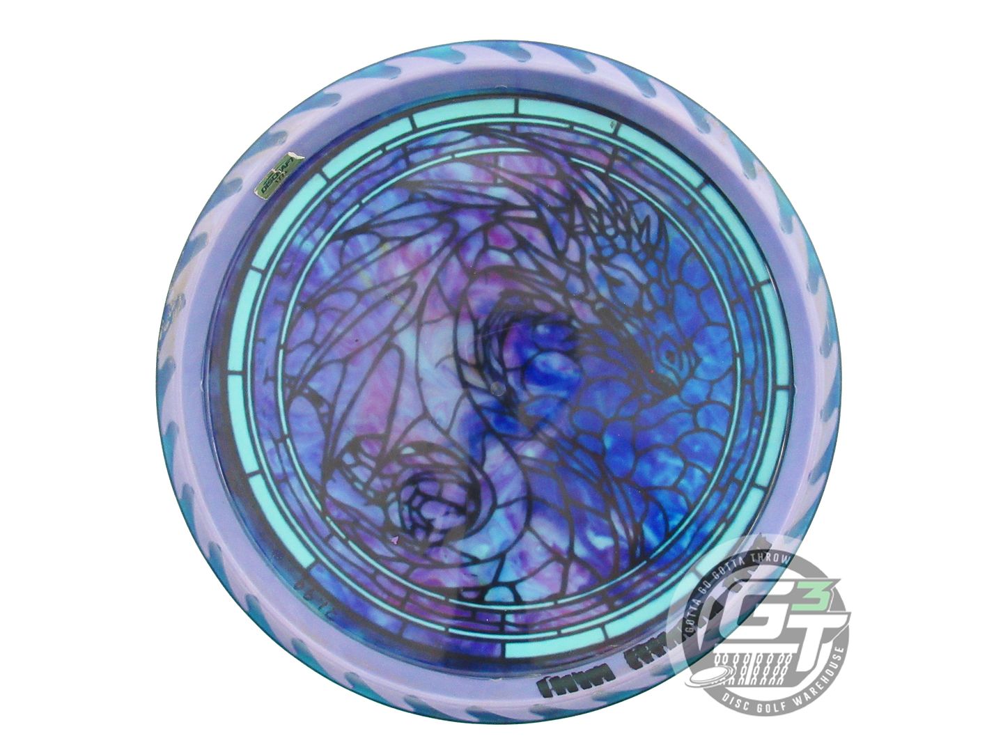 USED Discraft FuZed BuzzzSaw Buzzz 179g Blue HOME DYED Midrange Golf Disc