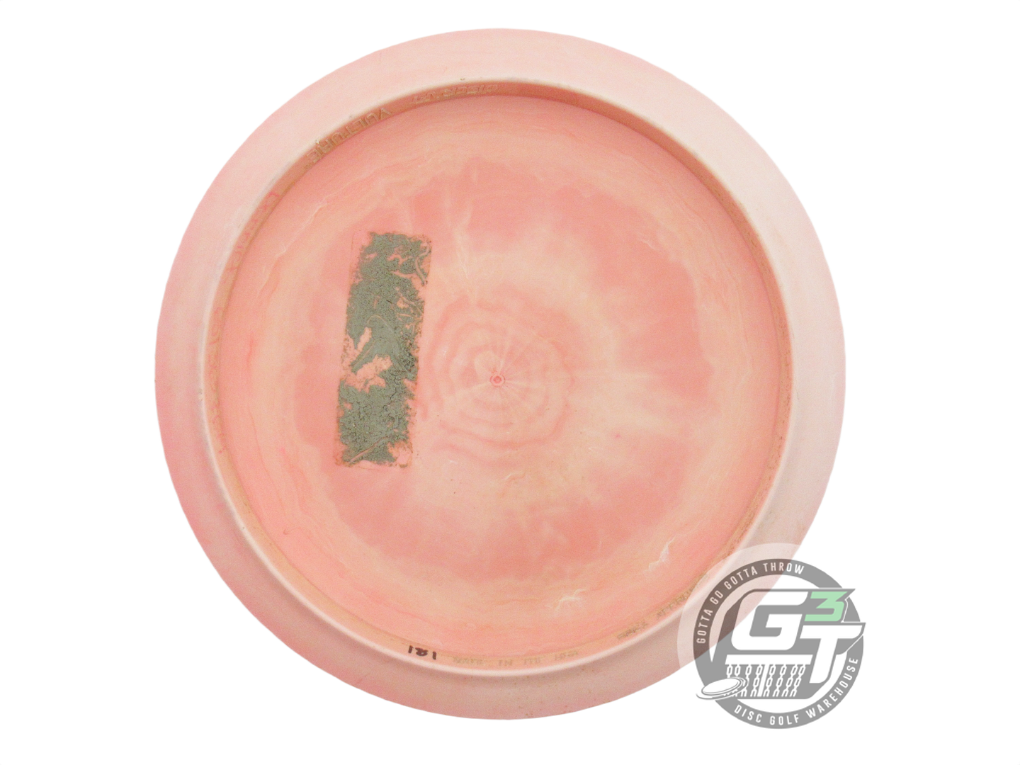 USED Discraft ESP Vulture 181g Pink-Peach Red Shatter Foil Distance Driver Disc