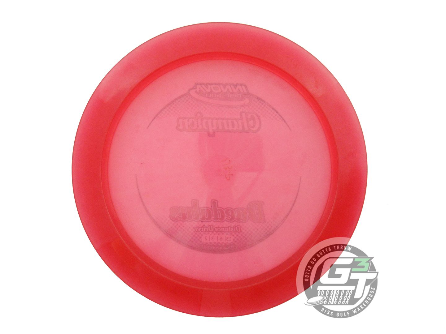 USED Innova Champion Daedalus 175g Red Blue Foil Distance Driver Disc