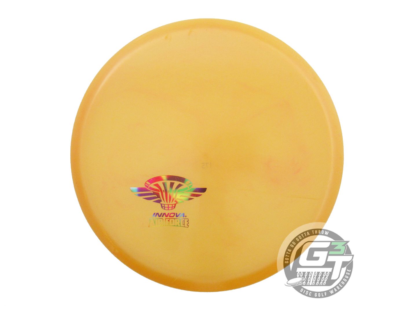 USED Innova AIR FORCE Luster Champion Invader 175g Marigold Putter Golf Disc