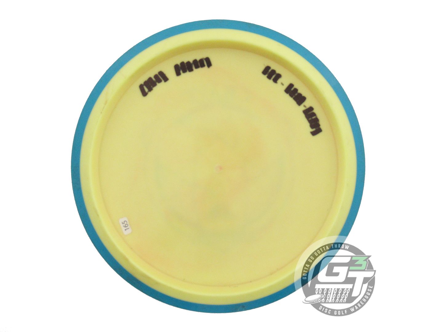 USED Axiom Discs Fission Crave 165g Yellow Blue Rim Fairway Driver Golf Disc
