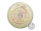 NOS Discraft [McBETH] ESP Zeus 175g Yellow Pink Heart SIGNED Driver Golf Disc