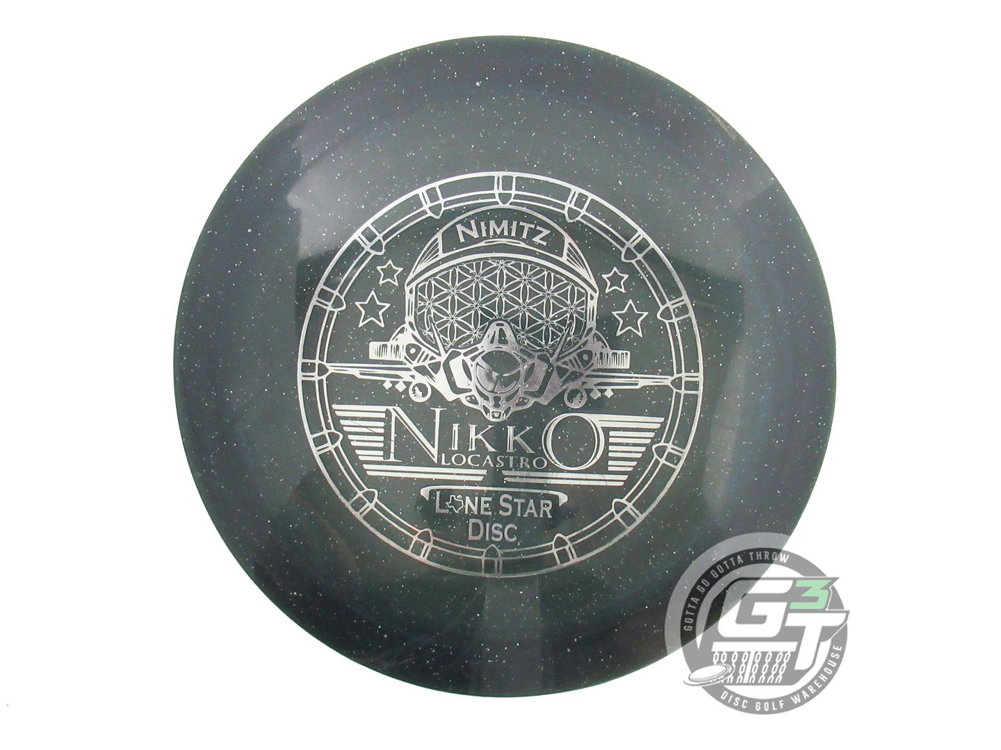 USED Lone Star Founder's Nimitz 174g Black Silver Foil Distance Driver Golf Disc