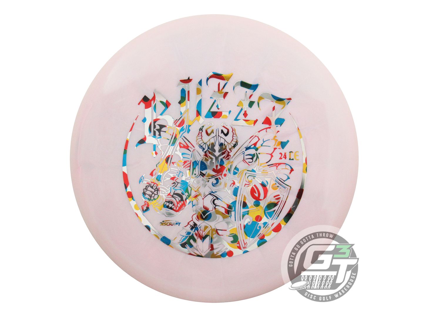 NOS Discraft [LEDGESTONE] ESP Buzzz SS 176g Pink Wonder Bread Midrange Golf Disc
