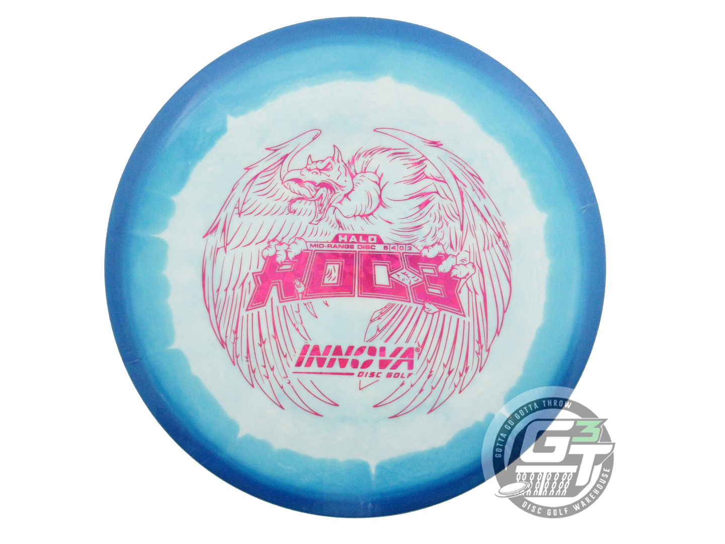 USED Innova Halo Star Roc3 167g Blue-White Midrange Golf Disc