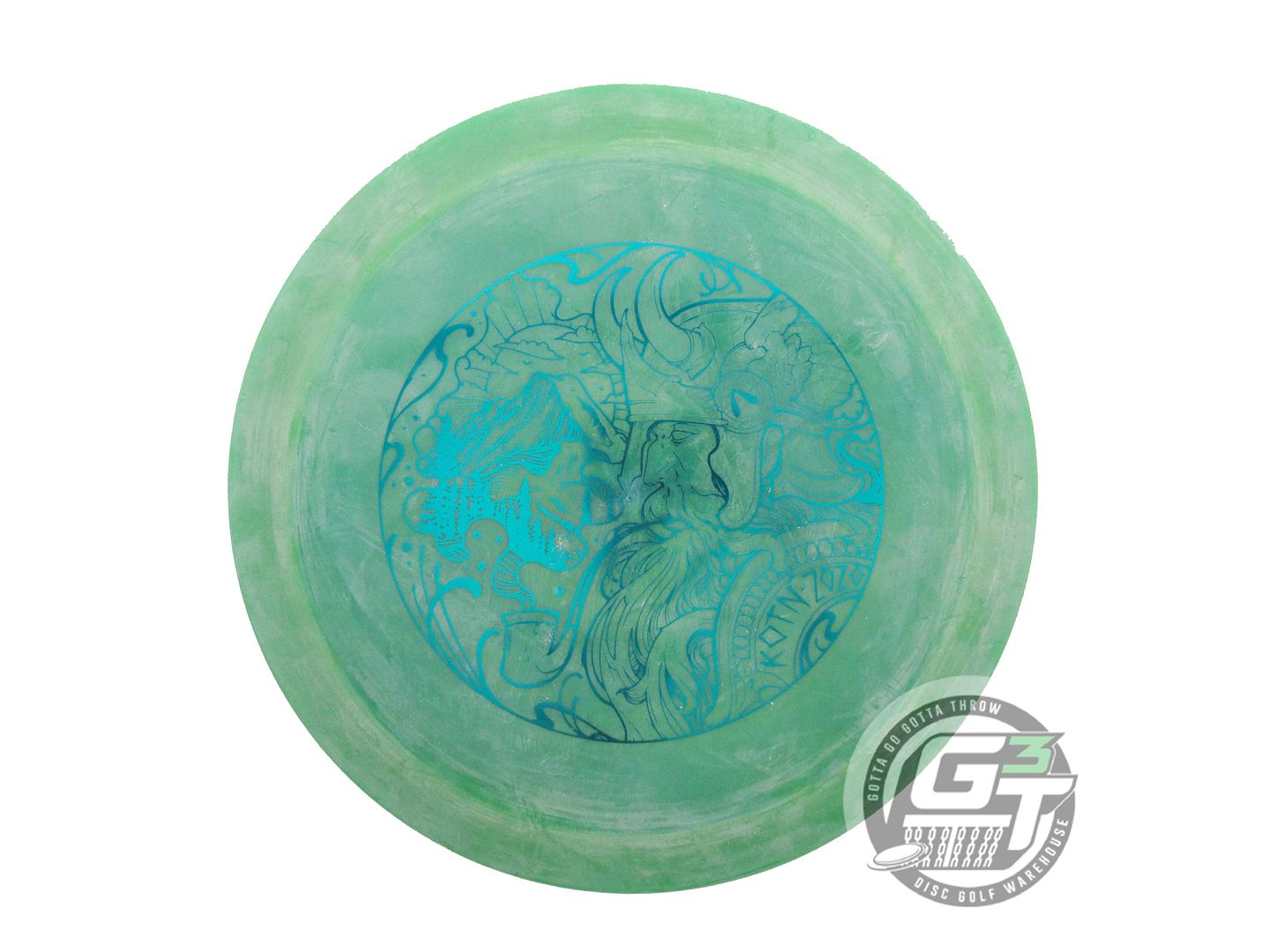 USED Prodigy Discs 400G D1 173g Green Teal Foil CHALKY Distance Driver Golf Disc