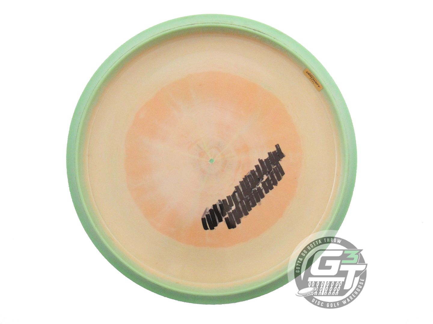 USED Discraft ESP Buzzz OS 179g Lime-Peach Silver Holo Foil Midrange Golf Disc