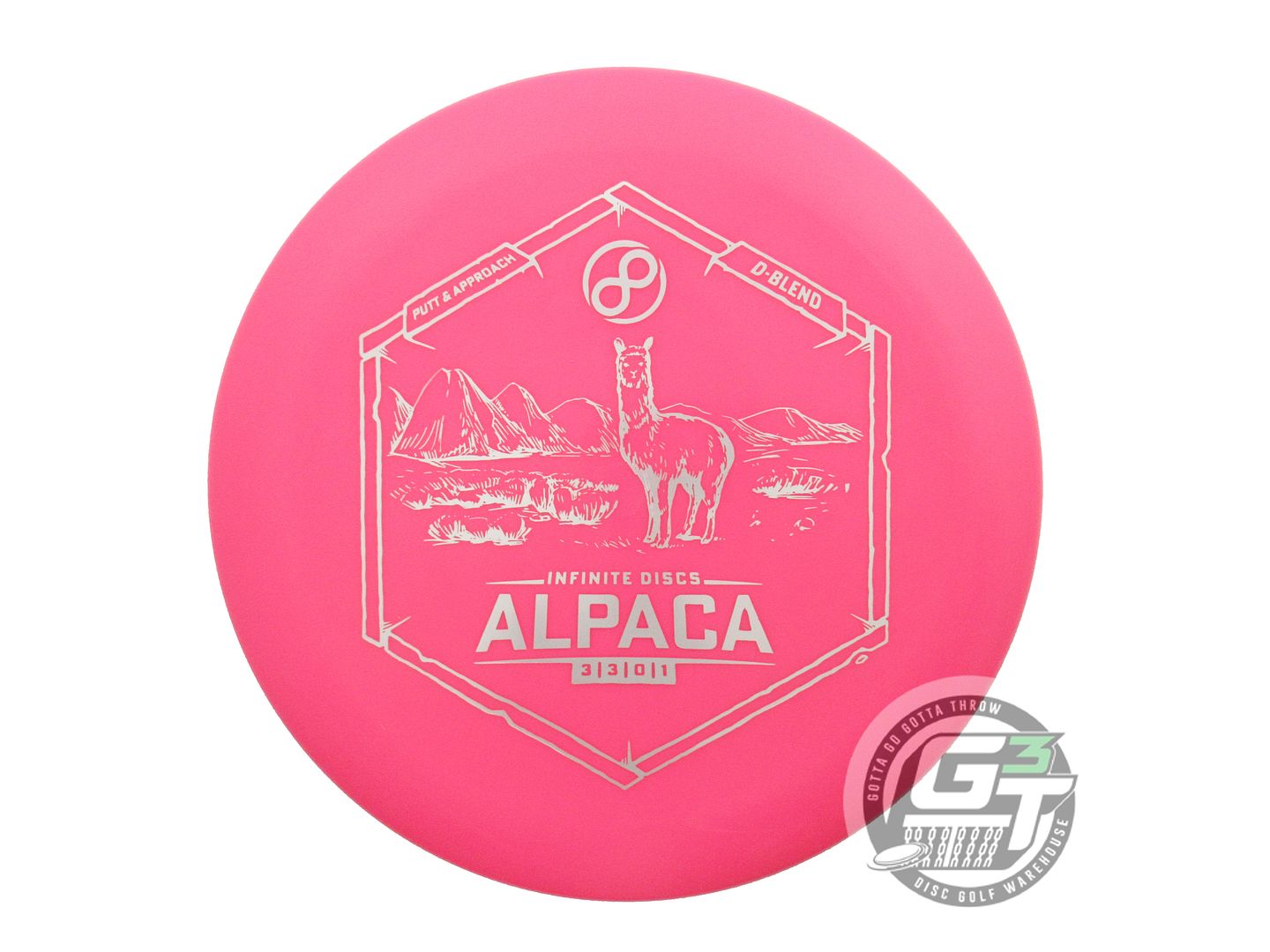 Infinite Discs D-Blend Alpaca Putter Golf Disc (Individually Listed)