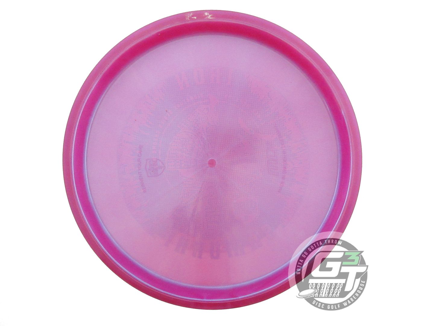 USED DiscMania X-OUT IRON SAMURAI 4 Chroma MD3 177g Magenta Midrange Golf Disc