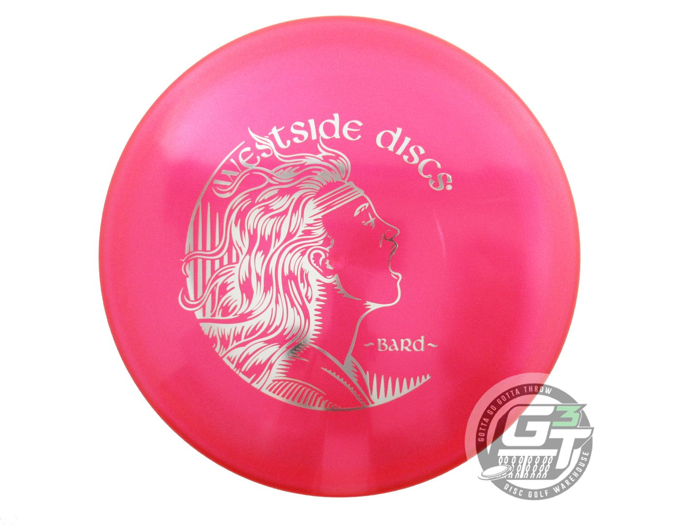 NOS Westside Discs VIP Ice Glimmer Bard 180g Red Silver Foil Midrange Golf Disc