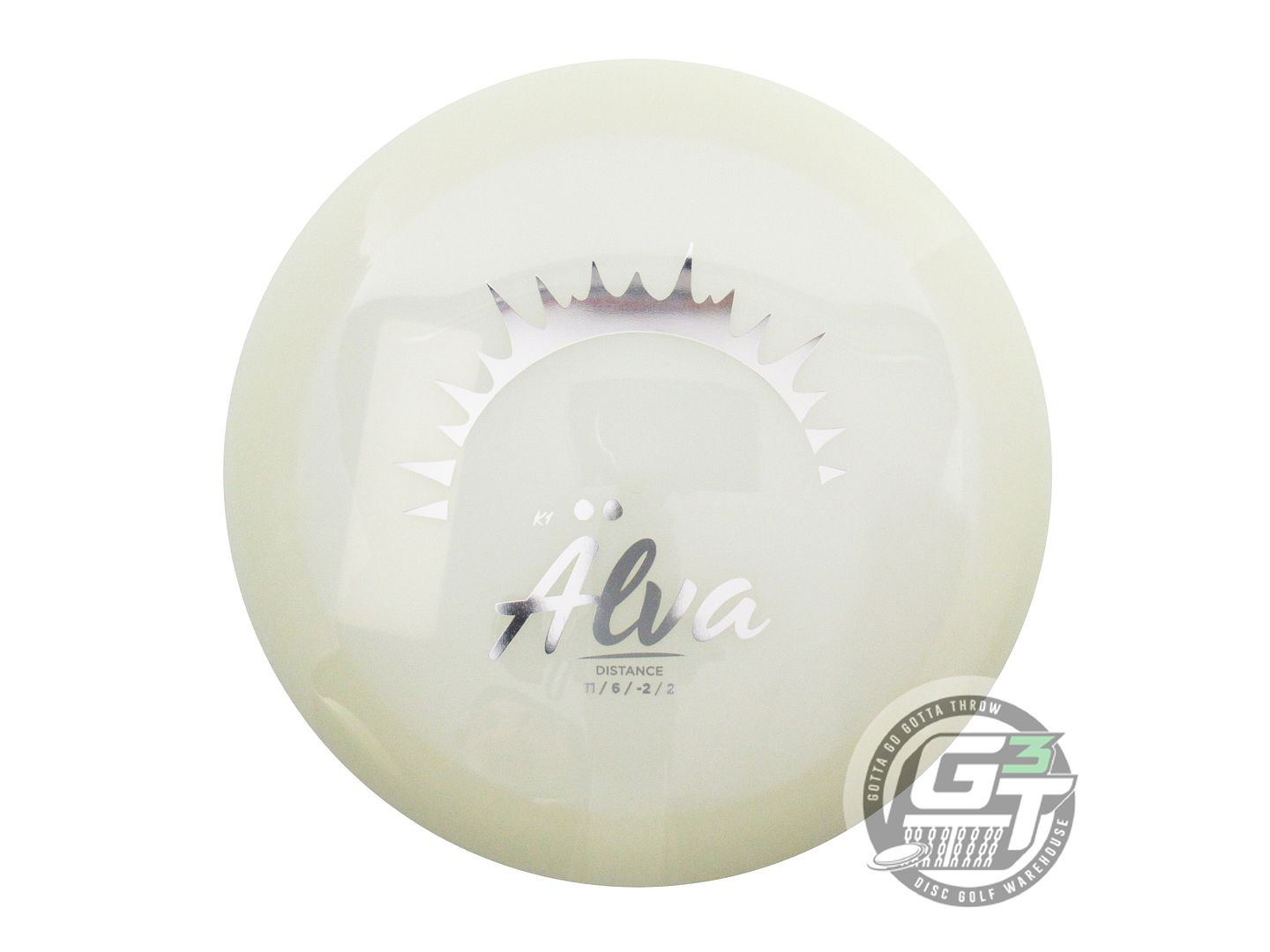 Kastaplast Glow K1 Alva Distance Driver Golf Disc (Individually Listed)