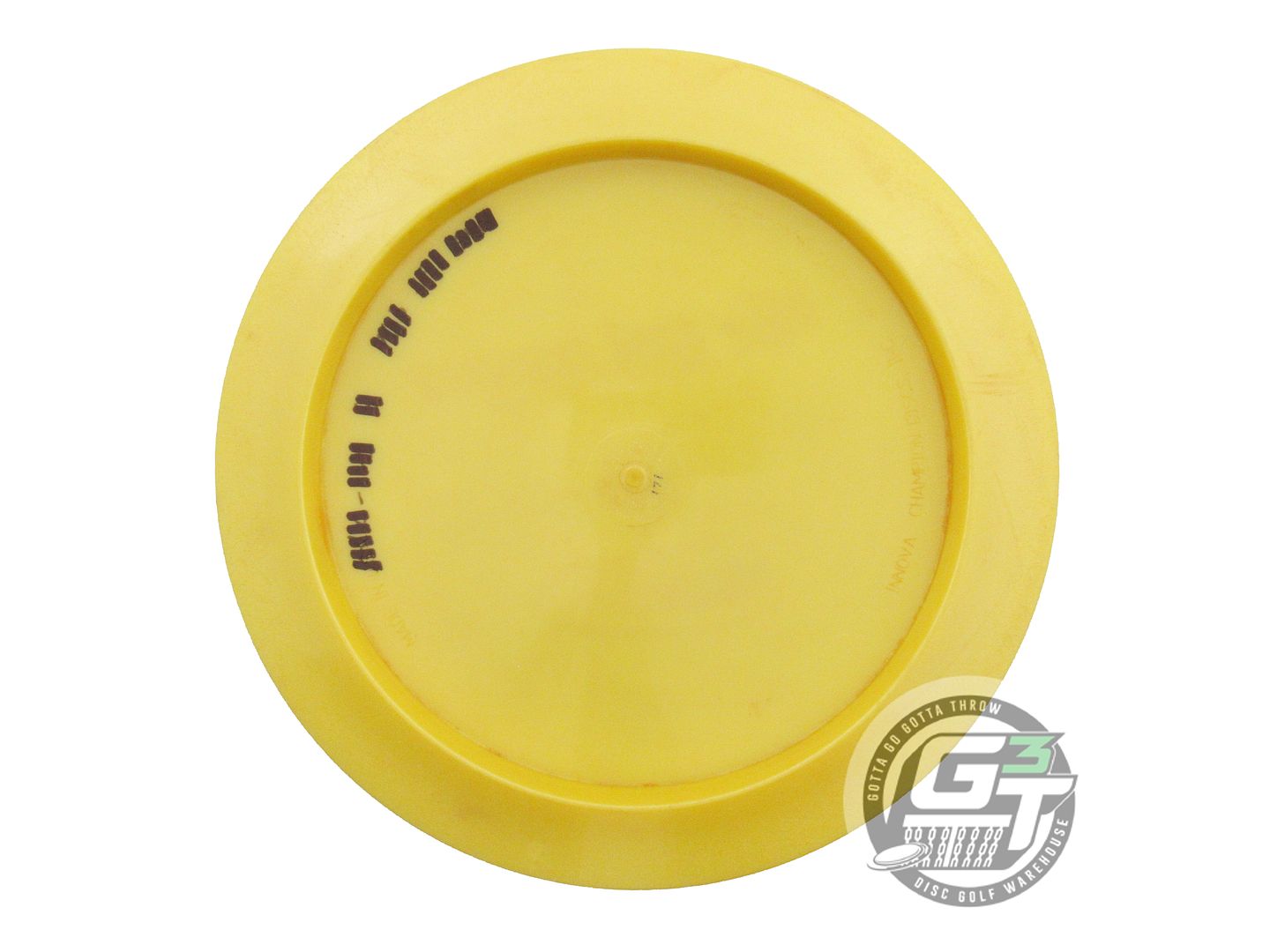 USED Innova GStar Colossus 171g Yellow Wiped Stamp Distance Driver Golf Disc