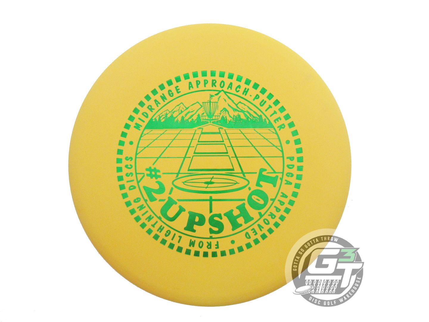 Lightning Standard #2 Upshot Putter Golf Disc (Individually Listed)