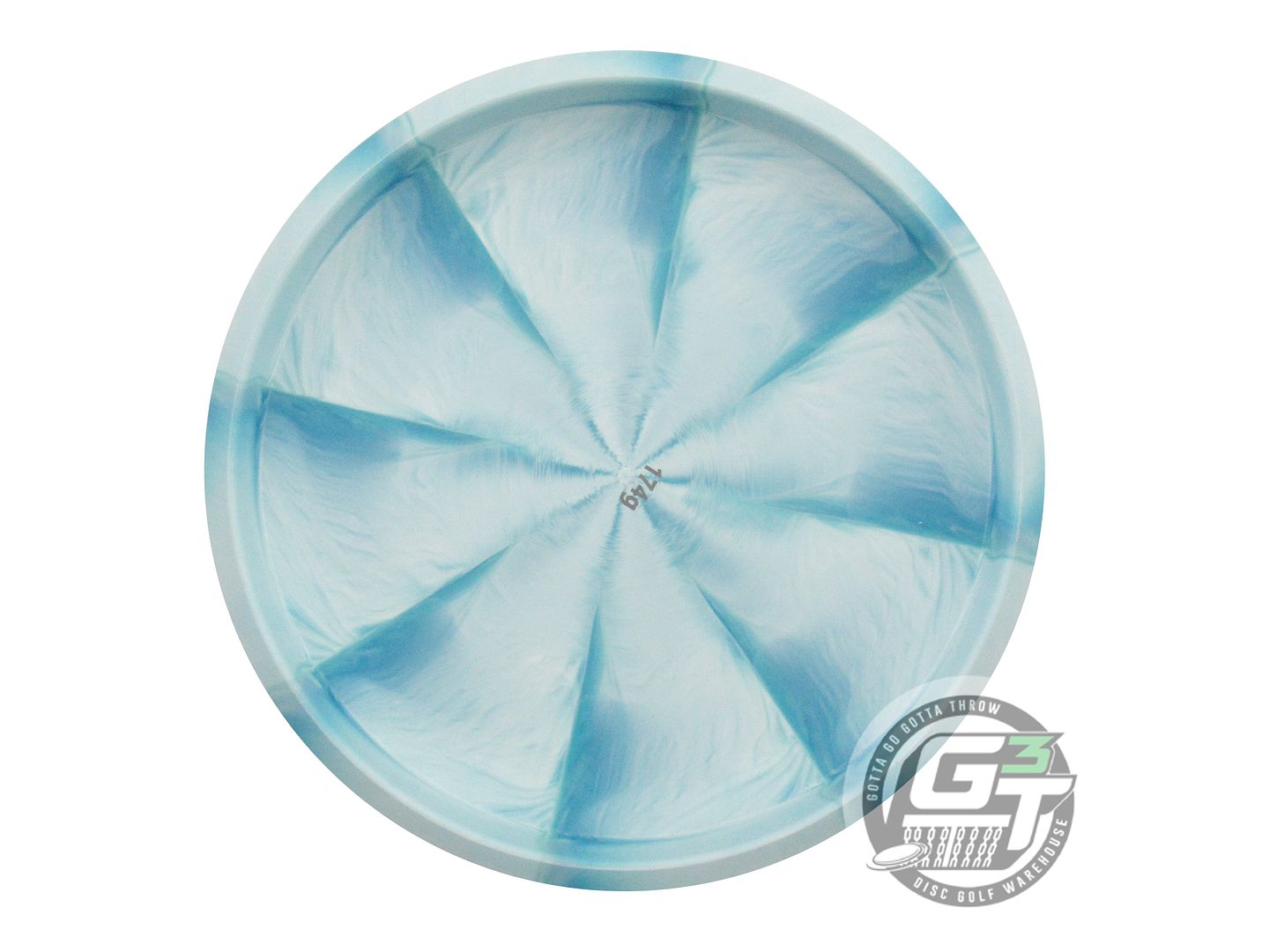 NOS Climo PROTOTYPE Trophy Line Cliff 174g Teal-White Putter Golf Disc