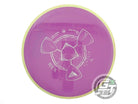 USED Axiom Discs Neutron Hex 168g Purple Yellow Rim Midrange Golf Disc