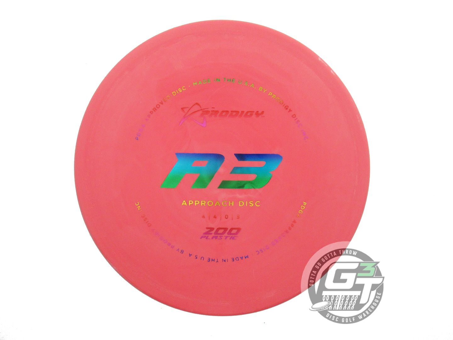 Prodigy 200 Series A3 Approach Midrange Golf Disc (Individually Listed)