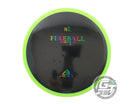 NOS Axiom Discs R2 Neutron Fireball 159g Black Lime Rim Distance Driver Disc