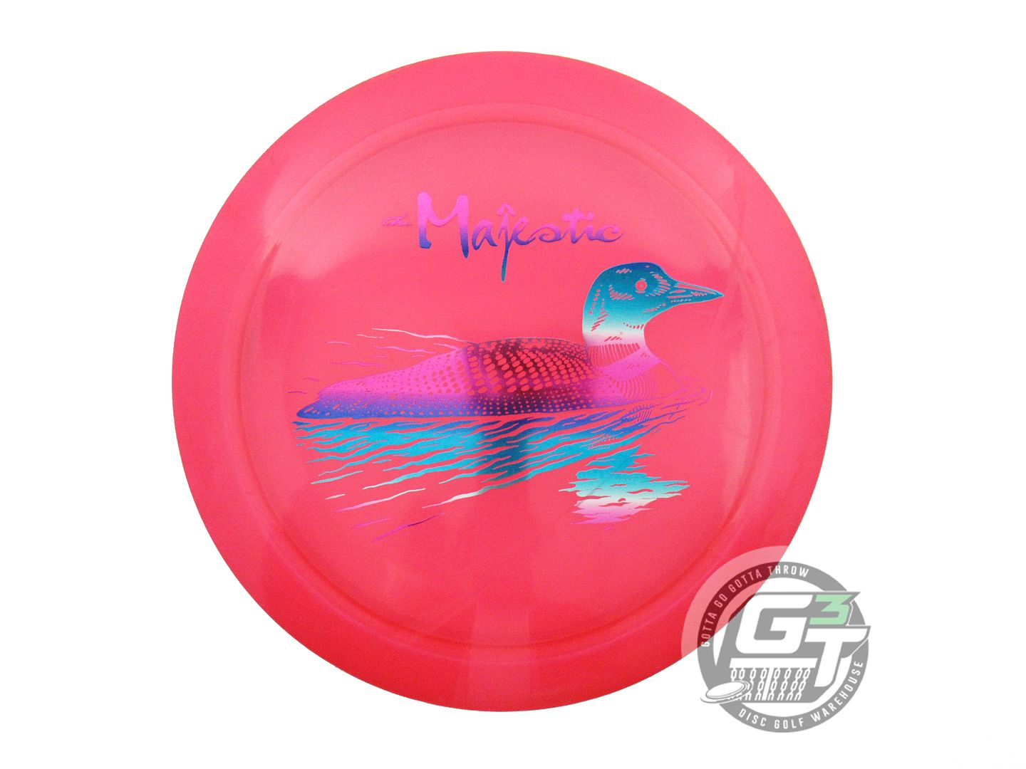 NOS Discraft Z Nuke 174g Pink Miami Foil MN MAJESTIC Distance Driver Golf Disc