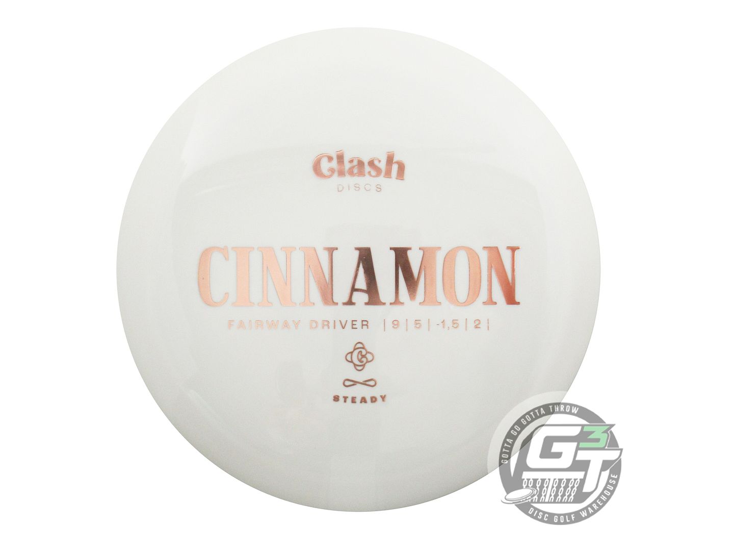 Clash Steady Cinnamon Fairway Driver Golf Disc (Individually Listed)