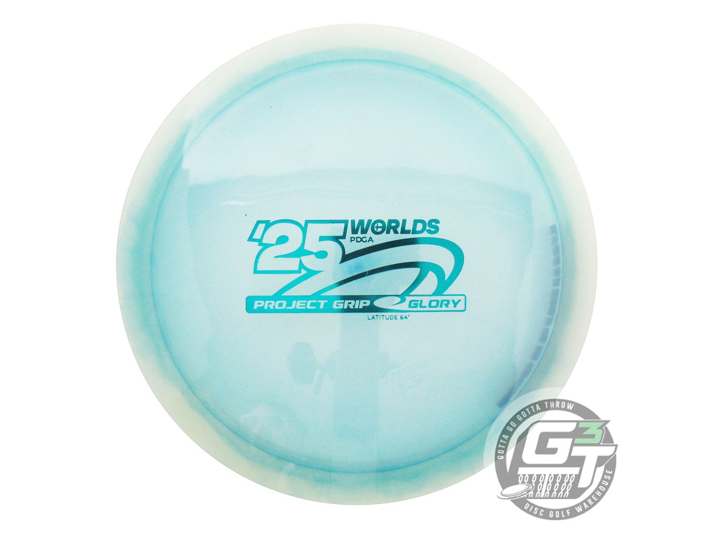 USED Latitude 64 Project Grip Glory 173g Teal '25 WORLDS Fairway Driver Disc