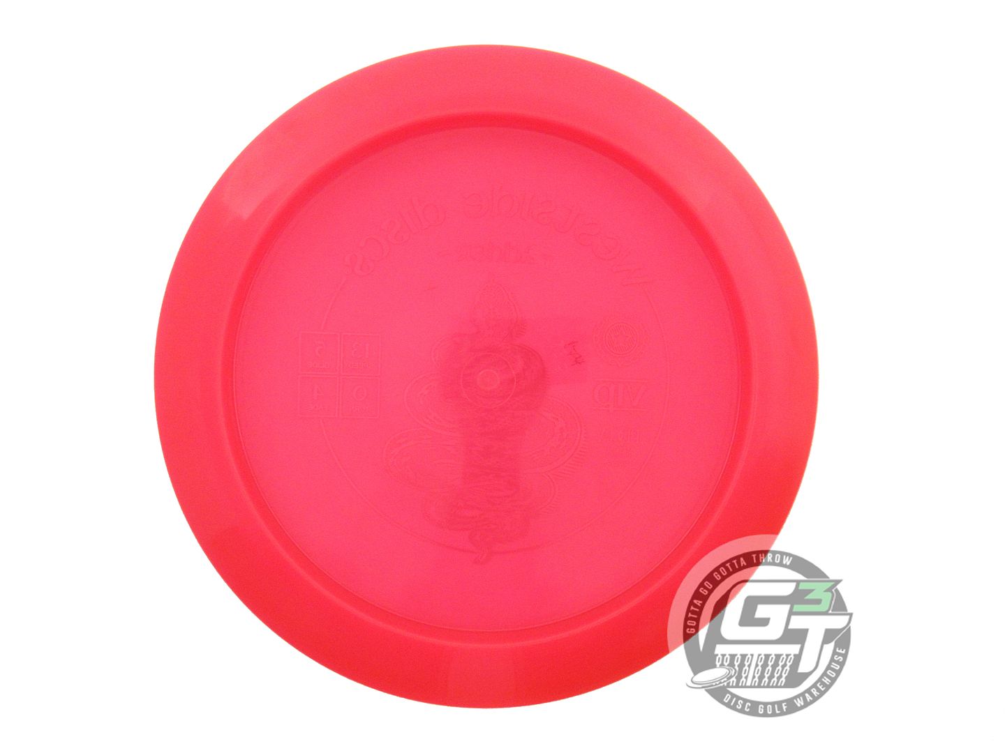 NOS Westside Discs VIP Adder 173g Red Silver Foil Distance Driver Golf Disc