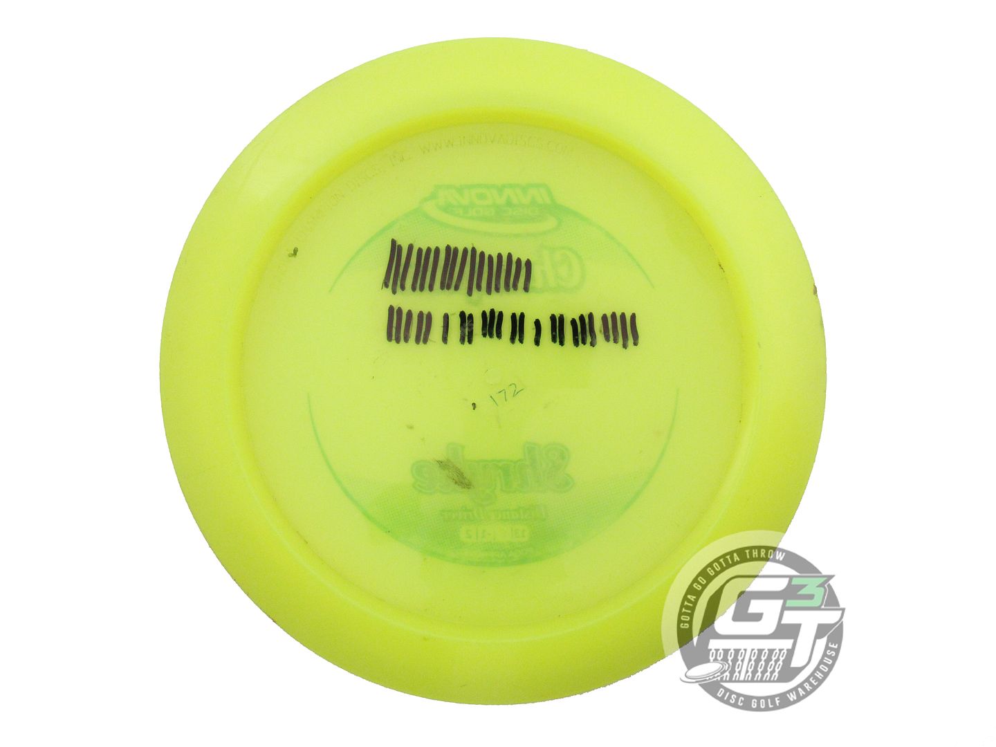 USED Innova Champion Shryke 172g Yellow Green Foil Distance Driver Golf Disc