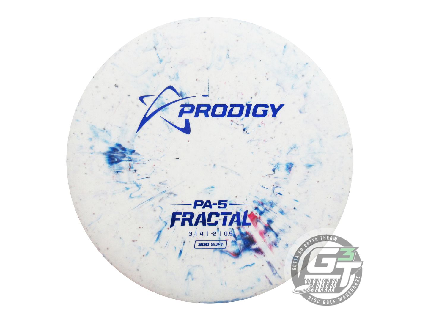 Prodigy 300 Soft Fractal PA5 Putter Golf Disc (Individually Listed)