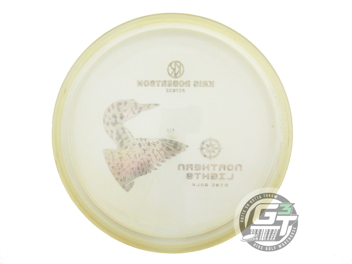 USED Discraft CryZtal Challenger 175g Clear Cheetah Foil Putter Golf Disc