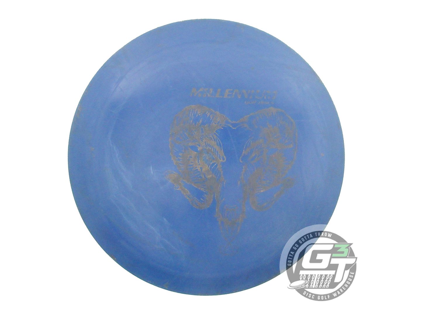 USED Millennium Sirius Aries 163g Blue Black Stamp Distance Driver Golf Disc